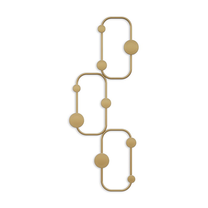Wallity Lizzard-A Gancho de Pared Dorado Wallity Lizzard-A Gancho de Pared Dorado